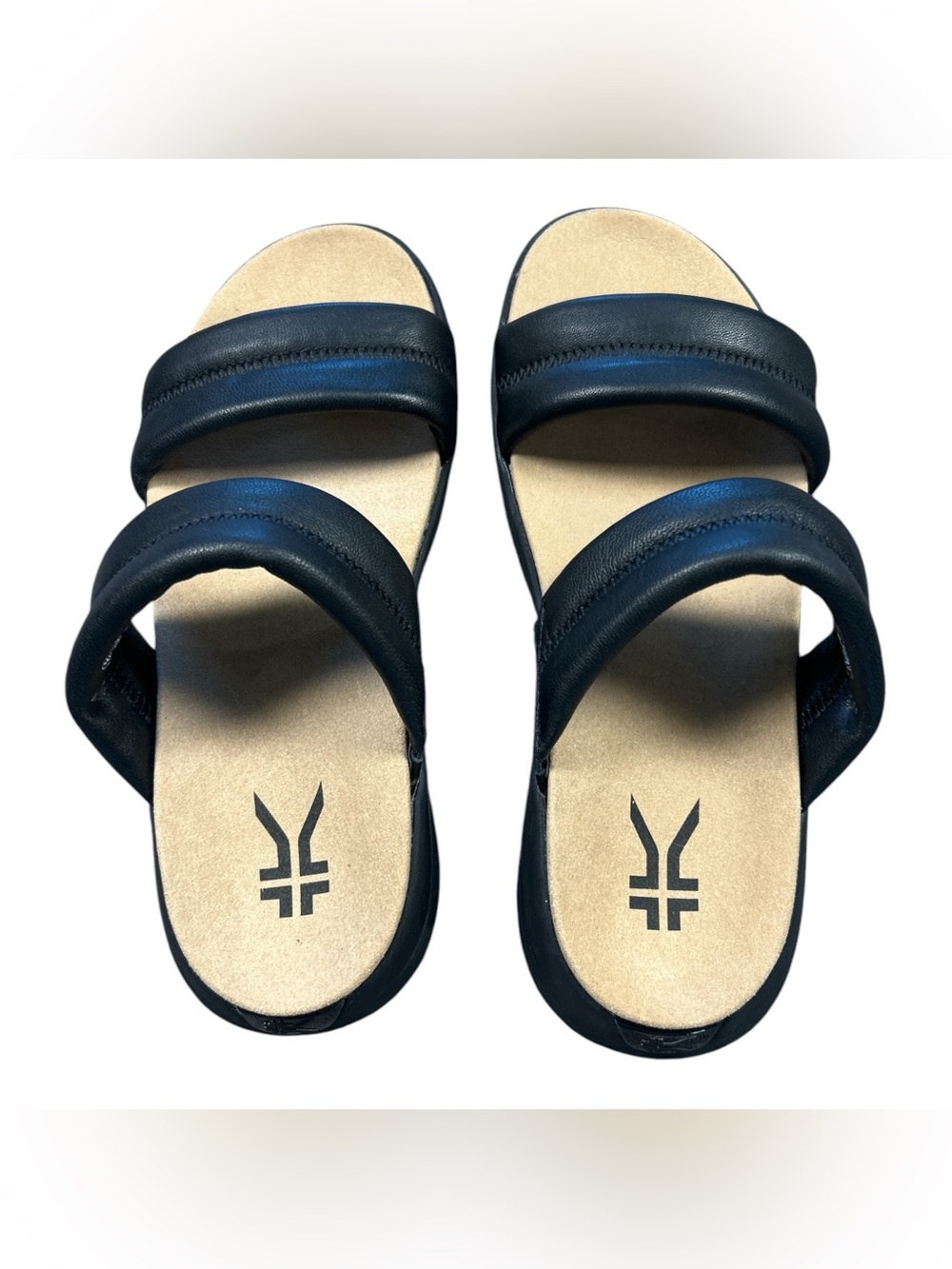 KURU COBA Mesa Sandals Women’s Size 8 in Jet Black EUC
